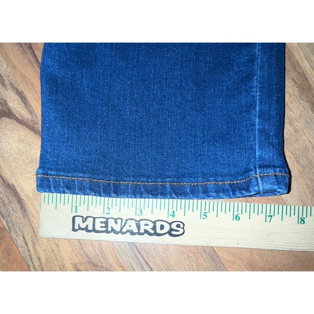 Gloria Vanderbilt Pull On Denim Jeans 18 Short Slimming Panel Amanda Vermont NWT - Picture 8 of 16